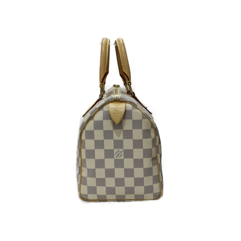 Louis Vuitton Speedy Damier Azur White Handbag - Picture 3 of 7